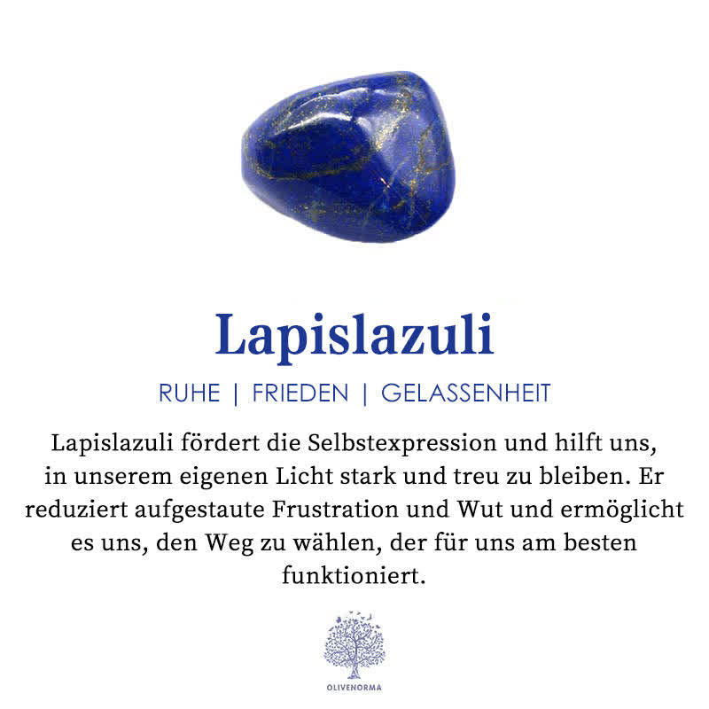 Tijgeroog en Lapis Lazuli Kruis Rozenkrans Halsketting voor Mannen - Orion