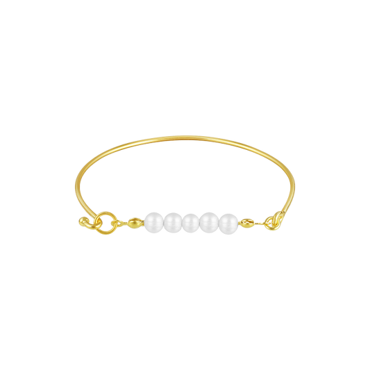 Stijlvolle Armband met Delicate Parels - Selina