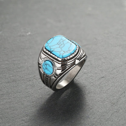 Turquoise Herenring - Thorin