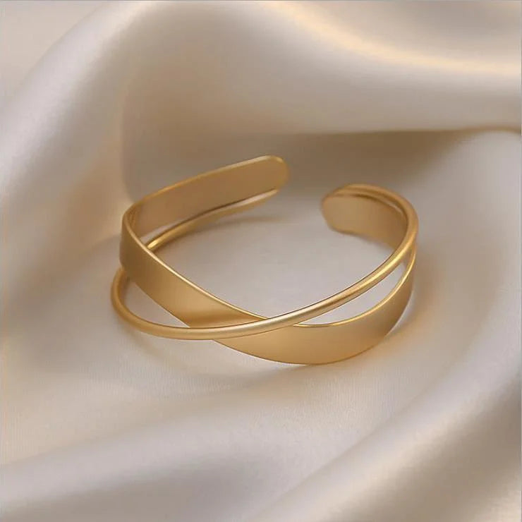 Mat Gouden Oneindigheidsarmband - Elisa