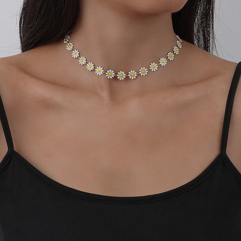 Gouden Madeliefjesketting - Marisol