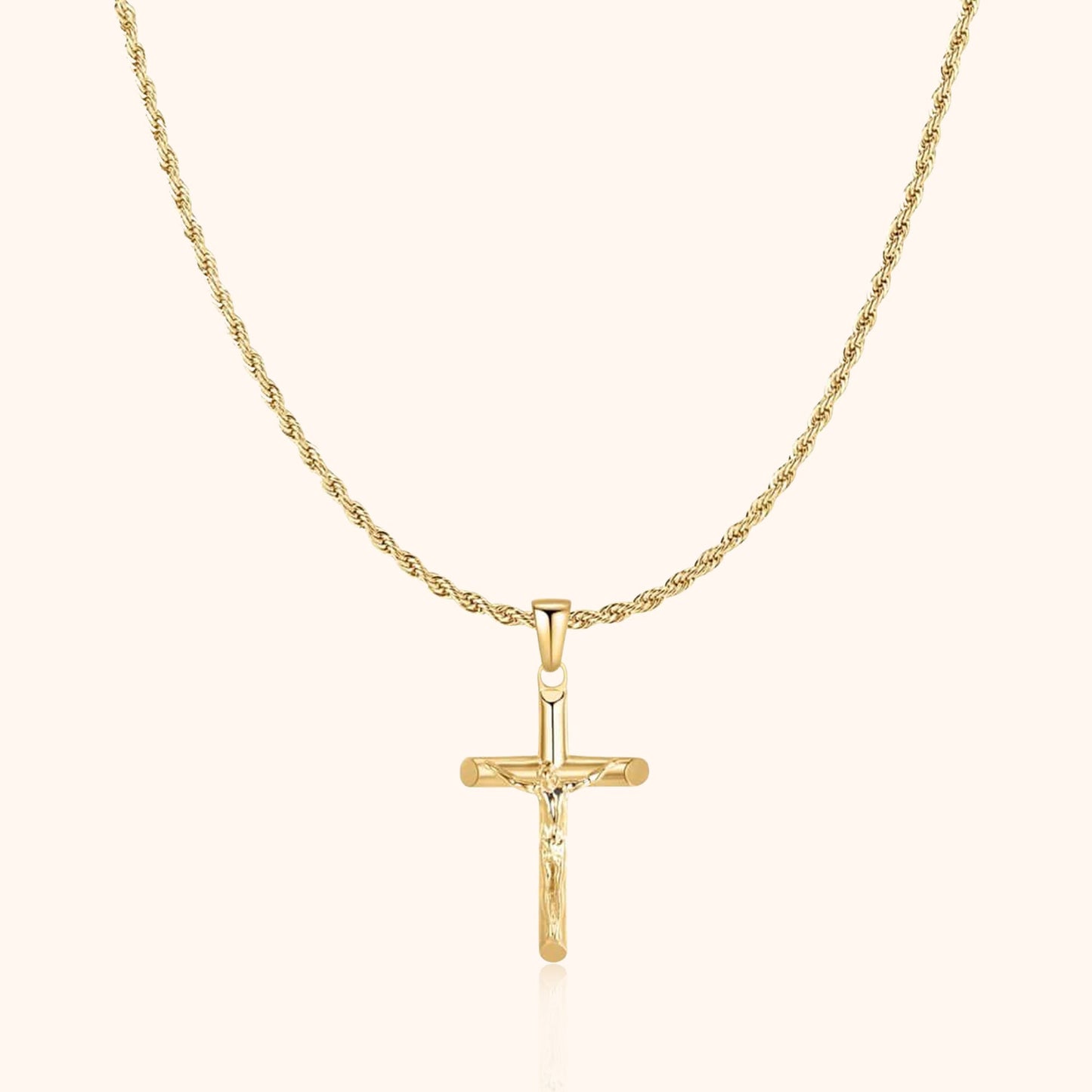 Herenketting met Kruis - Salvator