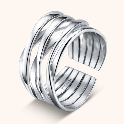 Stijlvolle Vertakte Ring - Nora