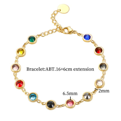 Regenboogkristal Bedelarmband | Een vrolijke armband met veel kleur!