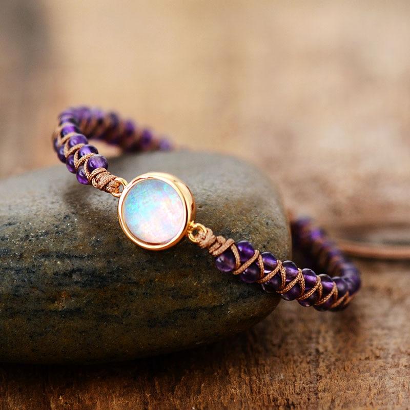 Amethist Helende Armband - Serenya