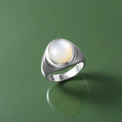 Pinctada Albina Zilveren Ring - Isla