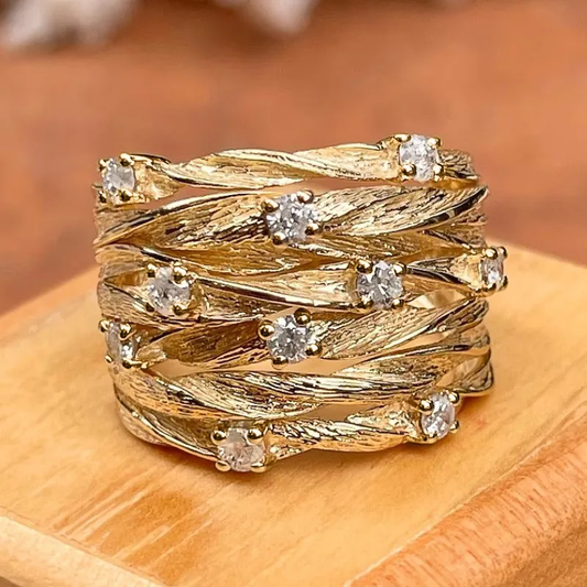Vintage Gouden Ring - Amarisse