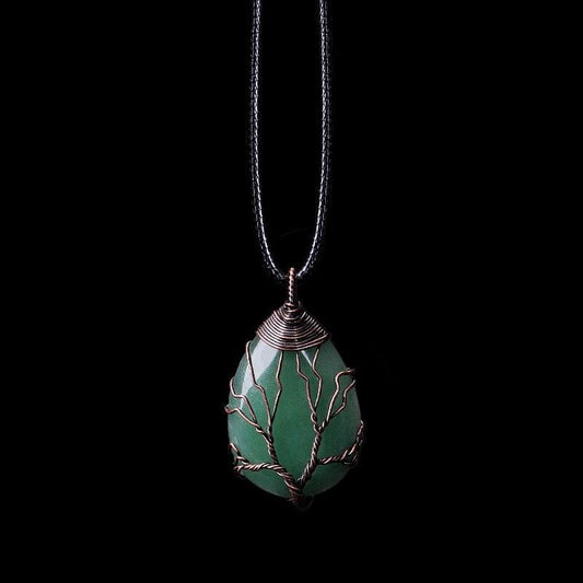 Aventurijn Druppelketting - Velarien