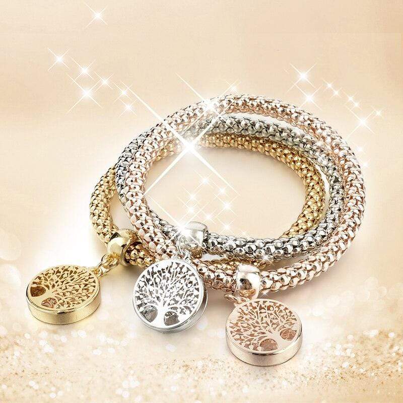 Boom des Levens Armbandenset (3-delig) - Liora